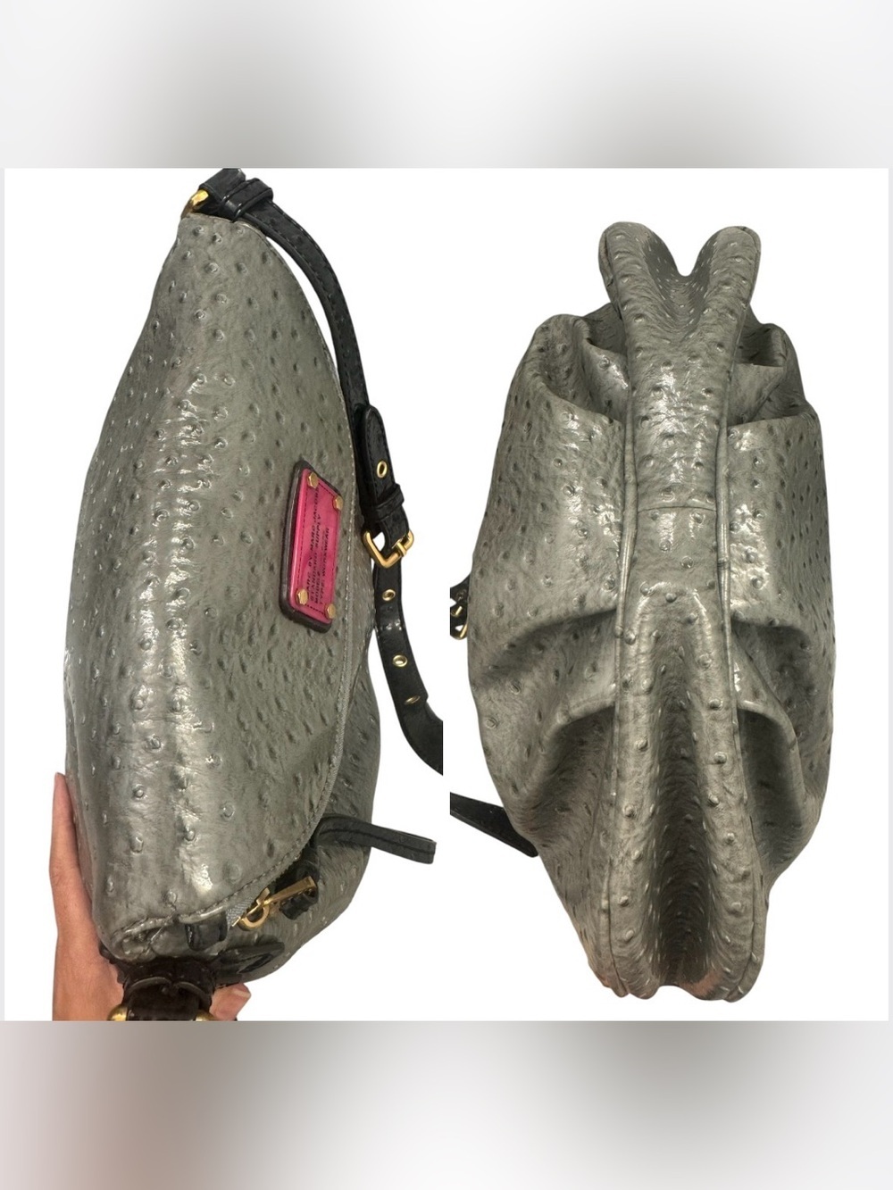 Marc by Marc Jacobs Gray Classic Q Jellybird Natasha Crossbody Bag - Picture 5 of 14